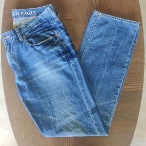 American Eagle Jeans Original Straight Denim Blue